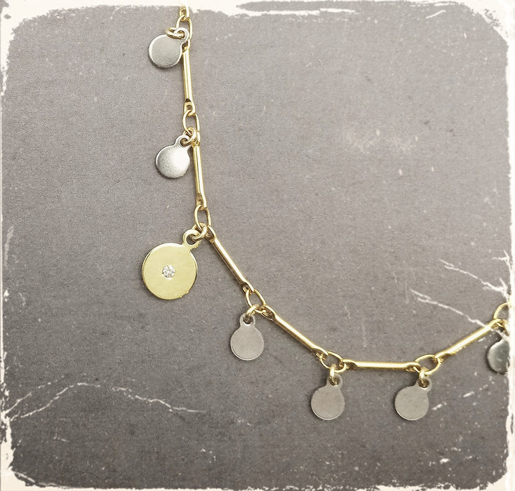 Dainty Diamond Necklace
