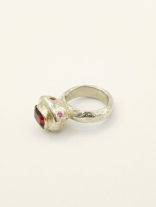 Garnet Tourmaline Ring