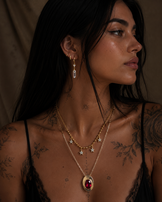 Ruby Pendant Necklaces