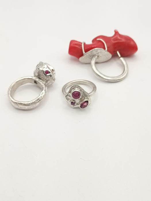 Red Coral Ring