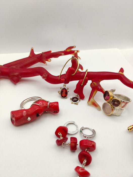 Red Coral Ring