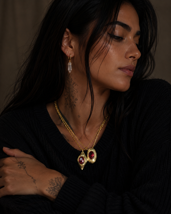 Ruby Pendant Necklaces