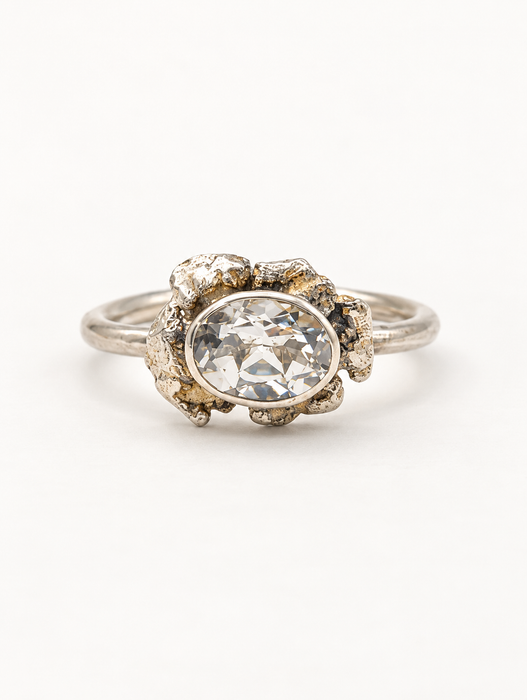 Oval Quartz Rings