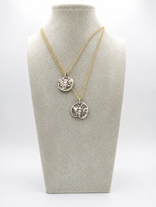 Bee Medallion with Diamond