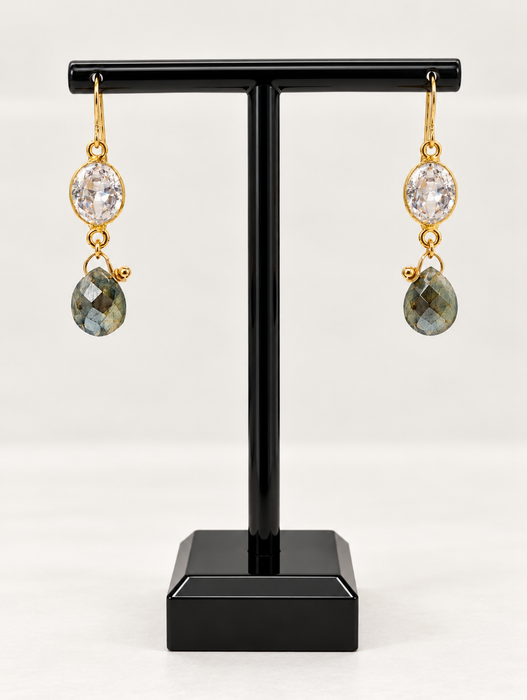 Labradorite Drop Earrings
