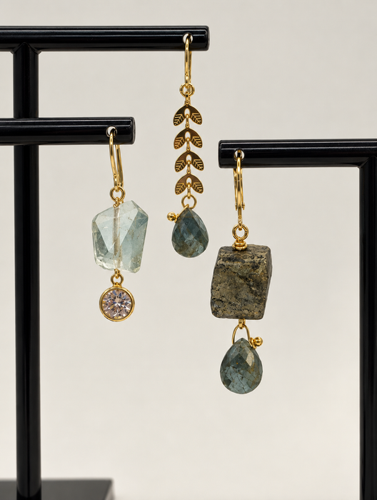 Aquamarine Drop Earrings