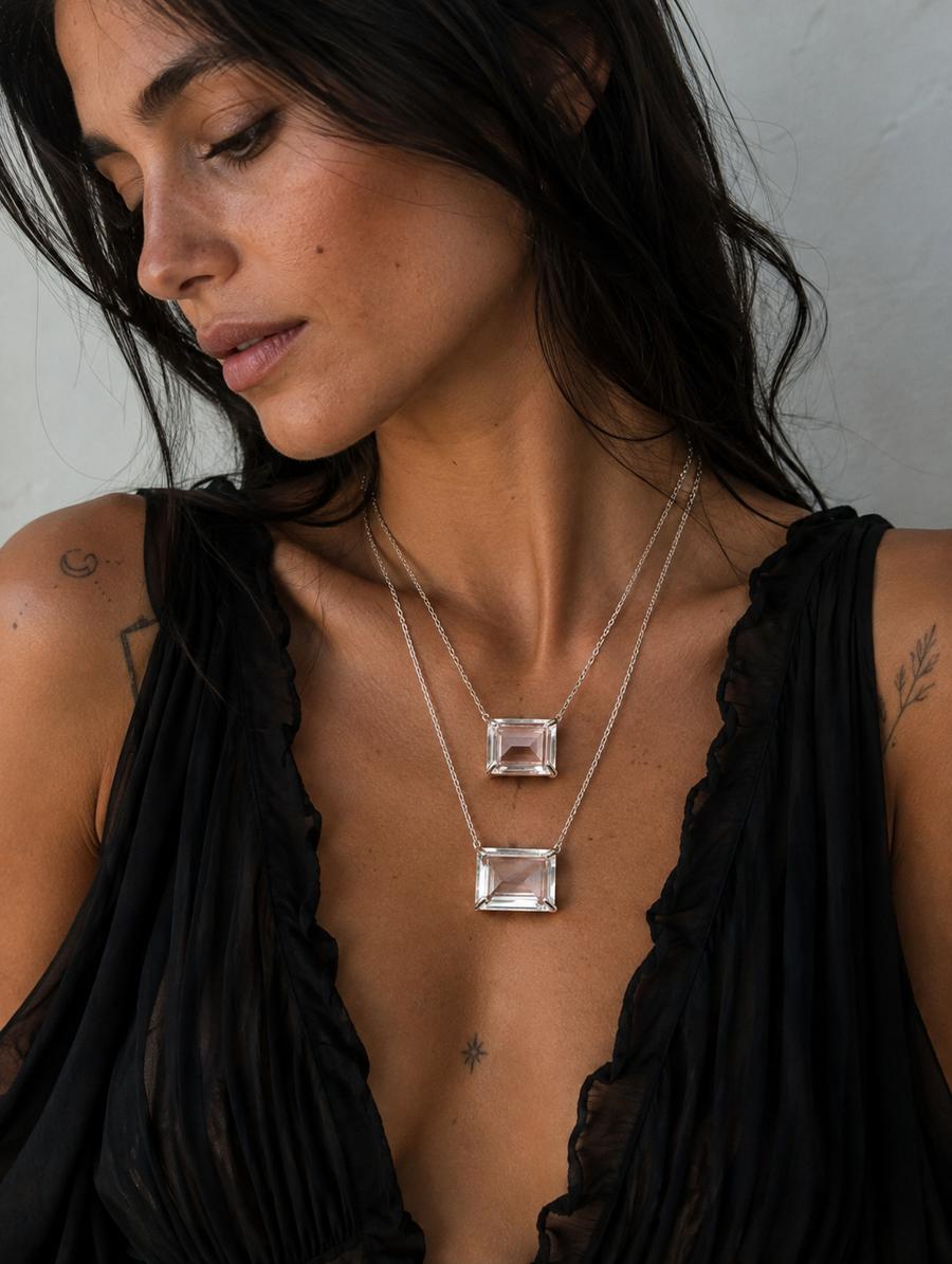 Quartz Ice Necklace