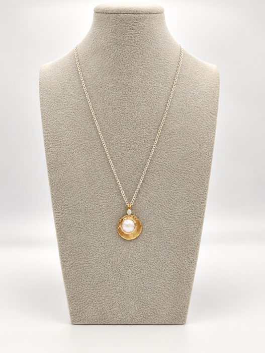 Freshwater Coin Pearl Necklace