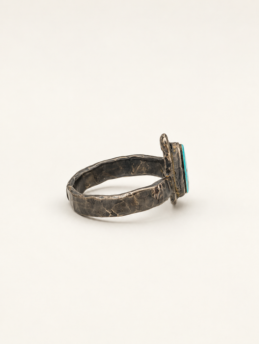 Black Opal Ring