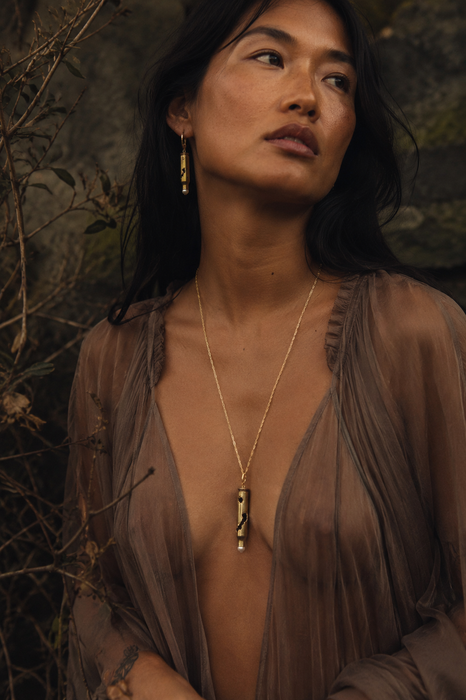 Melted Bullet Necklace