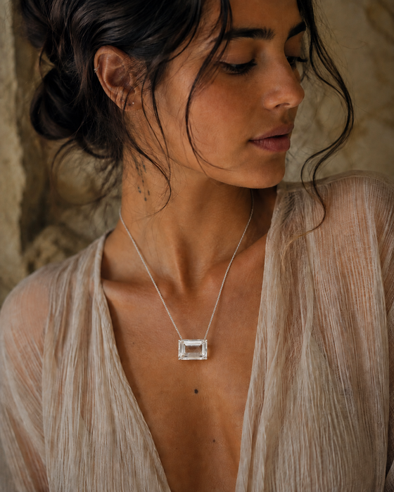 Quartz Ice Necklace