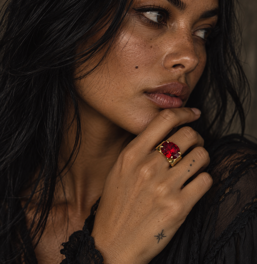 Ruby Stone Ring
